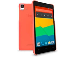 Carcasa BQ Aquaris E5 Crystal Rojo