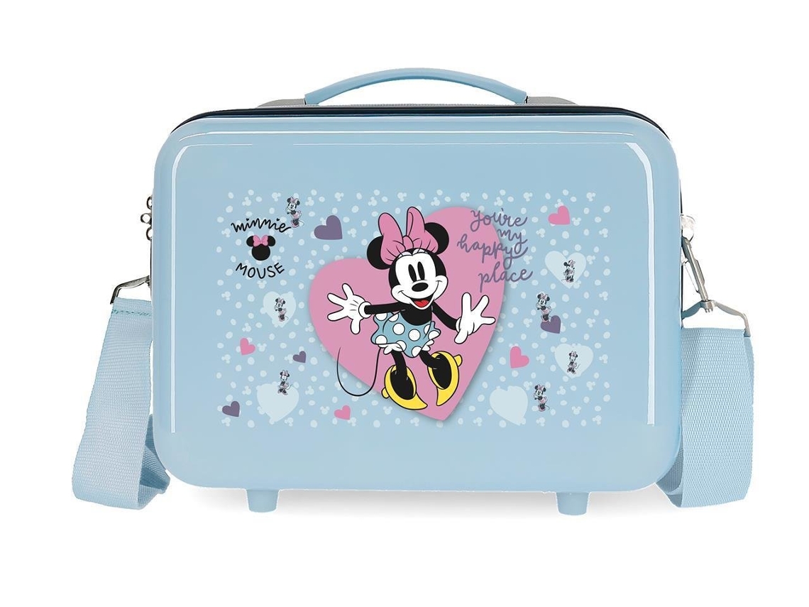 Neceser Abs MINNIE My Happy Place Adaptable (29x21x15 cm)