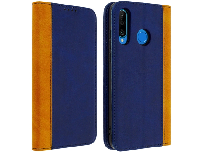 Funda Huawei P30 Lite AVIZAR Wallet Azul