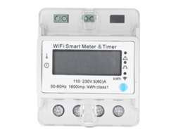 Monitor De Energía Inteligente Con Control Por Wifi Mediante Aplicación, Medidor Inteligente Ac110-230v 4p Y Monitoreo En Tiempo Real.