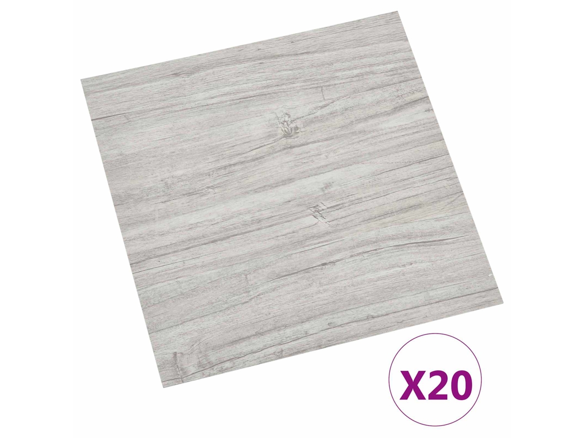 Maison Exclusive - Tablones De Suelo Autoadhesivos 30,5 X 30,5 Cm 20 Pcs Pvc
