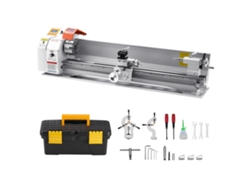 Torno de metal Vevor de 1250 W, 2500 RPM, 220 x 1000 mm, con avance automático