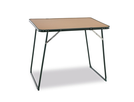 Mesa Plegable Multiusos para Jardín o Playa Tablero Durolac Madera Alta Intensidad 80X60 Cm para 2-4 Personas Color y Verde