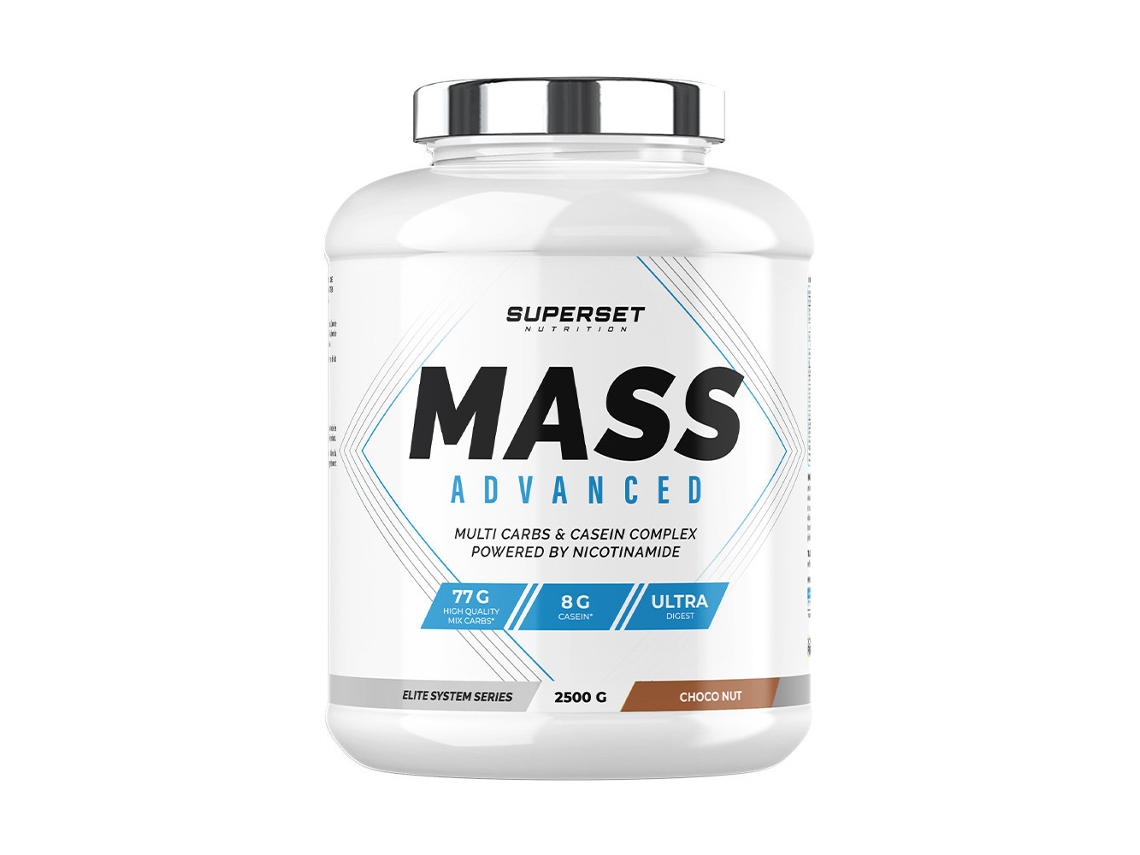 Nutrición avanzada para superseries de masa muscular (2,5 kg)