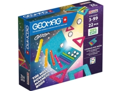 Playset Geomag Glitter (22 Piezas)