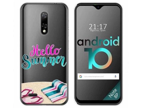 Carcasa Ulefone Armor Note 8P TUMUNDOSMARTPHONE Dibujos Transparente Multicolor