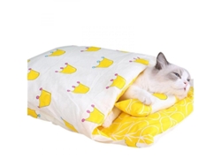 2026-7223-cama Para Gatos Dormitorio Caliente Invierno Con Diseño Cueva Removable Para Mascotas Pequeñas Yss M E