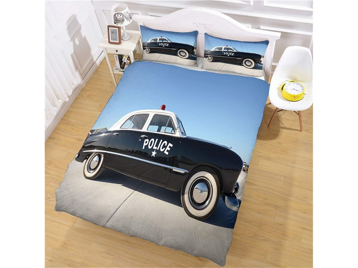 Juego Ropa Cama Funda Nórdica Microfibra Juego Estampado Almohada Material 140x200cm 140 X 200 Cm 65