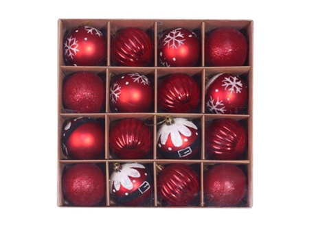 Adornos de bolas de Navidad para vacaciones, fiestas, Halloween, Acción de Gracias, decoración navideña (estilo 4)