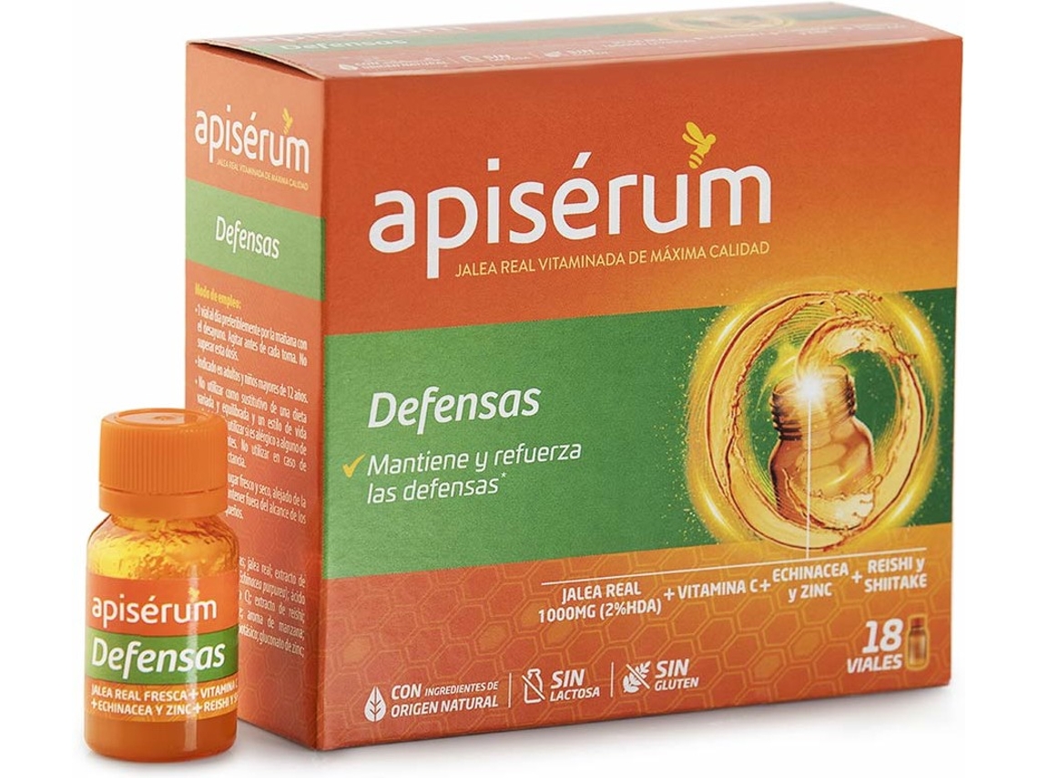 Complemento Alimentar APISERUM Defensas 18 Viales