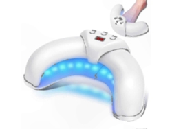 Dispositivo de terapia de luz dual para la salud de las uñas, infrarrojo de 905 nm y azul de 470 nm, para uso doméstico en múltiples uñas de los pies. GOKOCO
