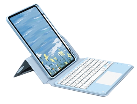 Carcasa Flip Cover y Teclado Bluetooth YIMGOTTA SX129C para iPad Pro12.9(2022/2021/2020/2018)