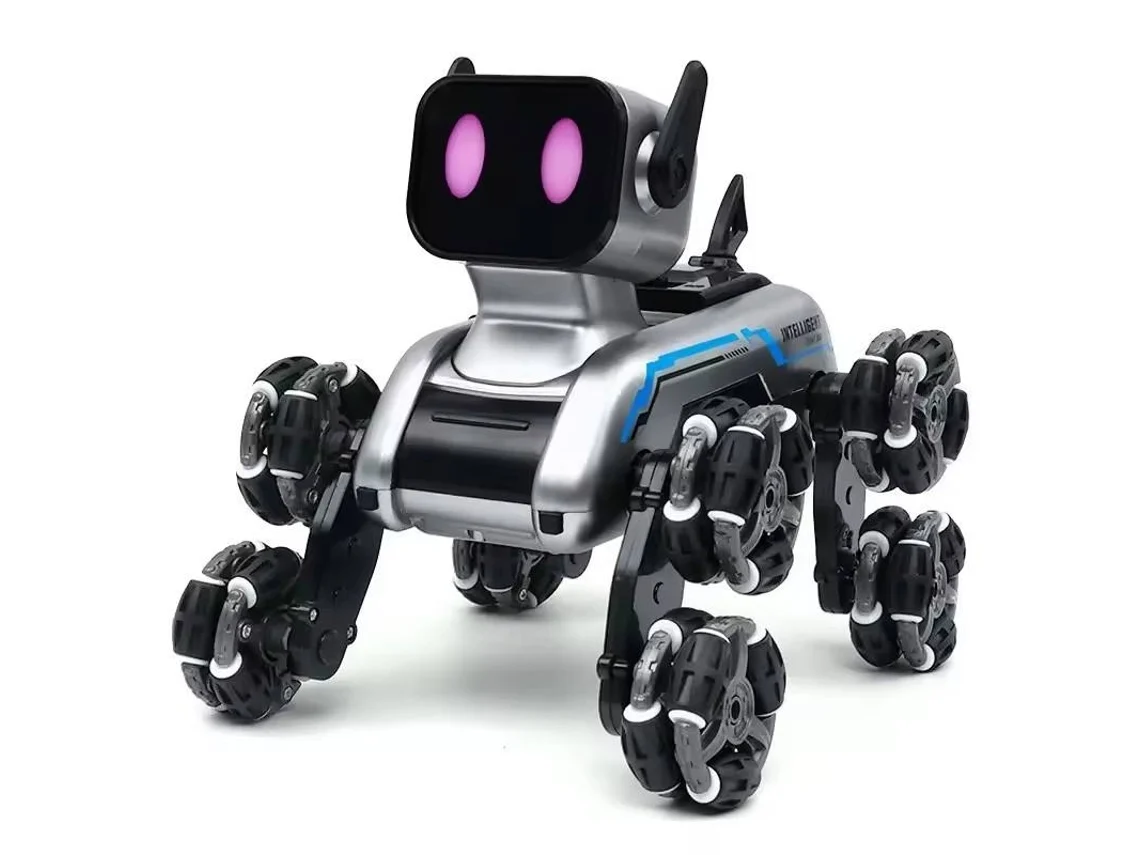 Juguete robot inteligente para perros DIGITALLAB con control dual mediante gamepad y reloj