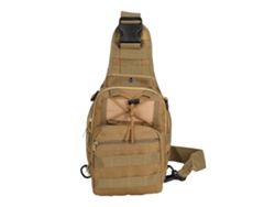 Riñonera Oxford para hombre, ideal para senderismo, ciclismo y viajes, en color caqui.