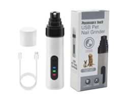 Lima de uñas eléctrica para mascotas con 2 velocidades, para perros y gatos. MDUG