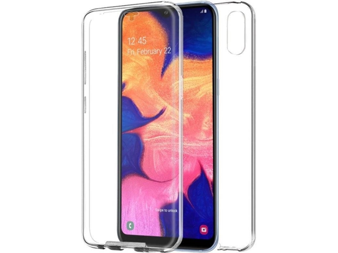 Funda Samsung Galaxy A10 COOL Silicona 3D Transparente