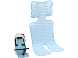 Cojín para asiento de cochecito de bebé, almohadilla refrescante universal de verano/azul Gertiz