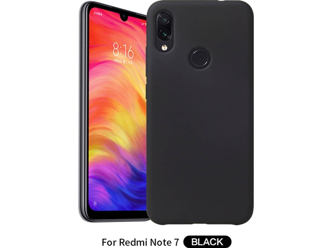 Carcasa Xiaomi Redmi Note 7 Silicone Negro