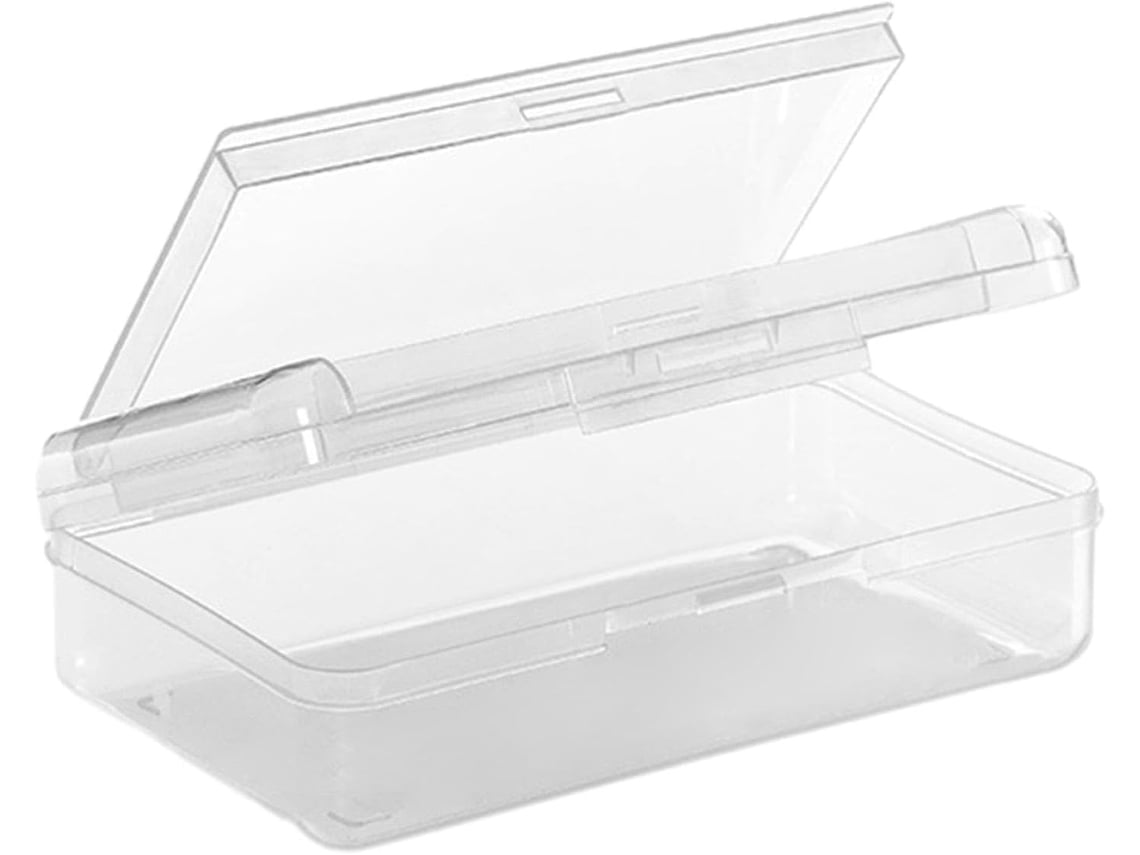 Estojo Duplo Transparente Para Lápis| Caixa De Material Escolar| De Maquiagem Multifuncional| Leve Com Grande