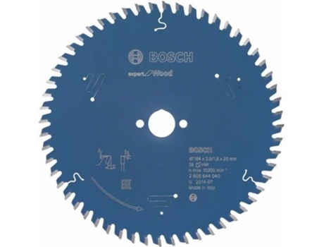Disco de Sierra Circular BOSCH Expert para Madera 184x20x2.6 mm - 56