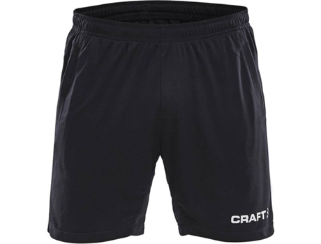 Pantalones para Hombre CRAFT Progress Practise Negro para Fitness (XS)