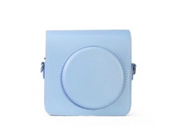 YUYSAN Bolsa de fotografía protectora antiarañazos para cámara cuadrada adecuada para bolsa de cámara Polaroid SQ1 azul de color sólido