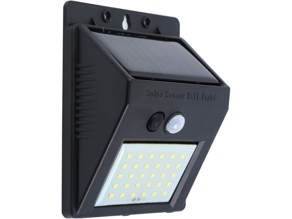 2026-26900-luz Solar Exterior 30 Led Ip65 Impermeable Con Sensor De Movimiento 1200mah 8-10h