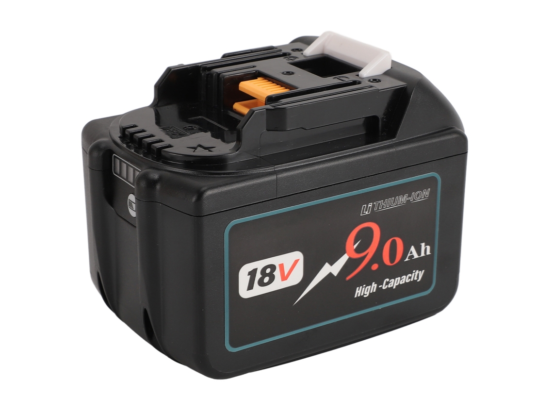 Batería de litio de 18 V y 9 Ah (repuesto, indicador LED)