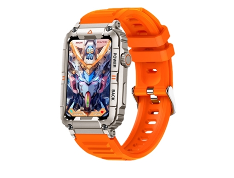 Reloj inteligente militar para hombres, relojes de Fitness, Monitor saludable resistente al agua, voz AI, Bluetooth, llamadas, reloj inteligente pa...