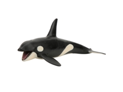 Rebe-modelo De Simulación De Orca Ornamentos Decoración De Escritorio Juguete Educativo Para Niños