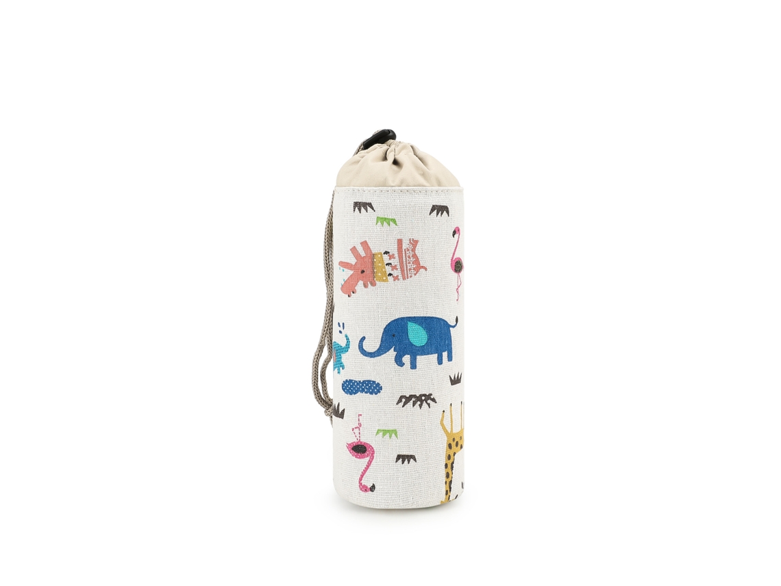 Bolsa térmica portátil de lino para biberones, con tres capas para mantener la temperatura constante. Ideal para embarazadas y bebés. Estilo 1 Yunzii