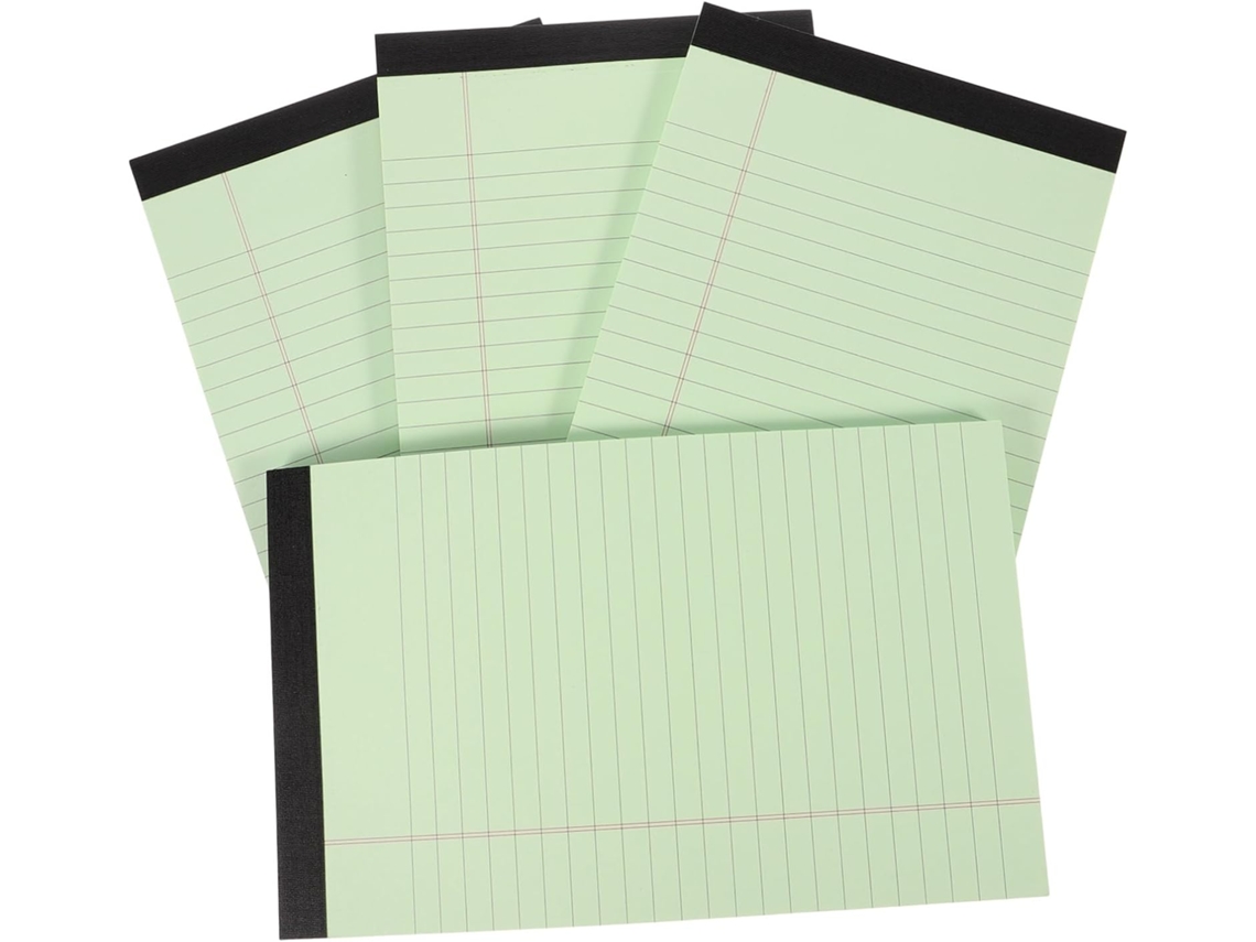 Juego De 4 Blocs De Notas Desmontables, Cuadernos Pequeños Portátiles, Rayados, Para