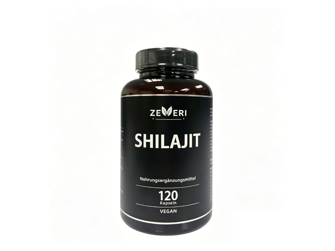Zeveri Suplemento Alimenticio Shilajit En Cápsulas Veganas 120 Cápsulas