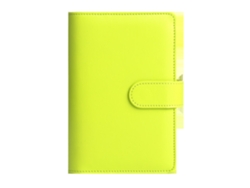 Planificador De Presupuesto, Cuaderno De Hojas Sueltas A6 De Cuero Pu Con Bolsillo Con Cremallera, Verde Manzana (Solo Carcasa) CHRUI