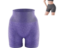 2026-pantalones De Modelado Iónico 2023, Control Abdominal Y Levantamiento Glúteo, Cómodos Y Transpirables M Para 40-65 Kg Morado