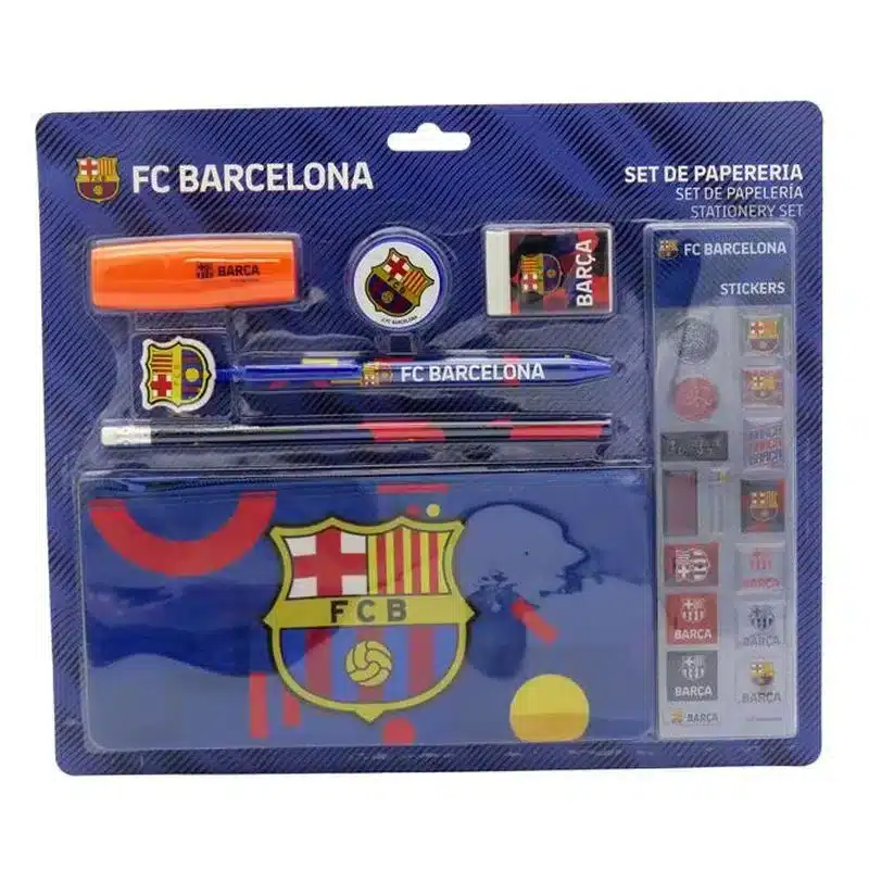 Set De Papelería Completo Con Pegatinas Del Fc Barcelona Gs 731 Bc Cyp P24