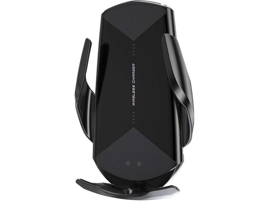 Cargador Carro Sem Fixação Sensor Qi Ventilação Carregamento YIZHOOD Negro