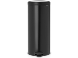 Cubo de basura BRABANTIA Pedal New Icon 30 litros (negro mate)