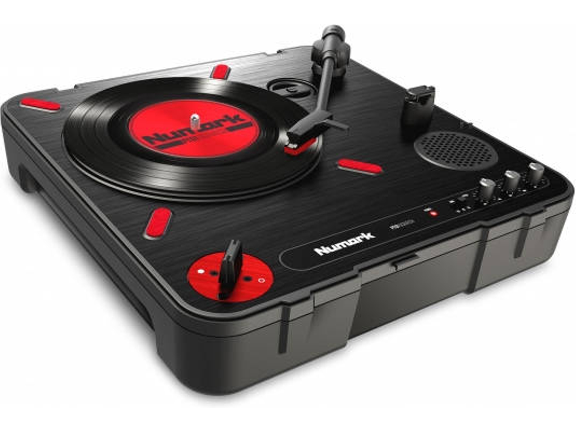Tocadiscos NUMARK PT01 Negro y Rojo