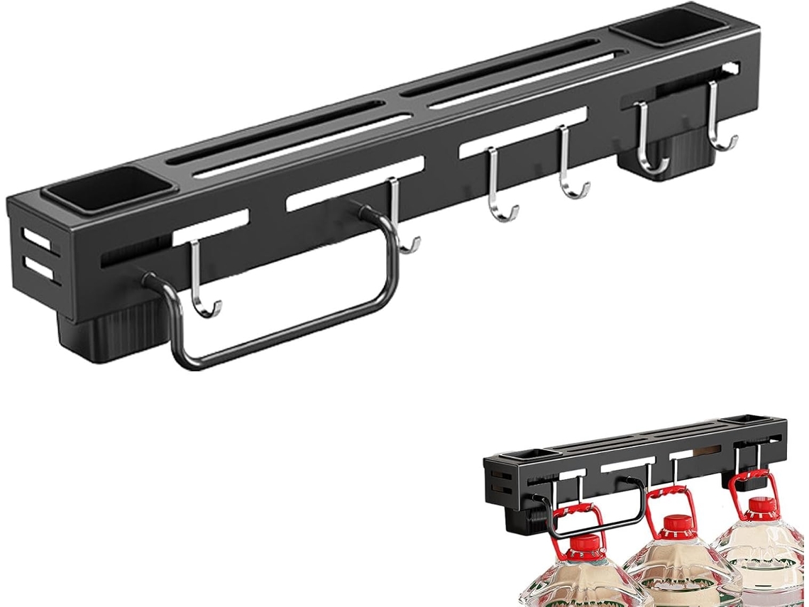 Portacuchillos de pared, estante para guardar cuchillos sin necesidad de taladrar, Ve Gokoco Holder