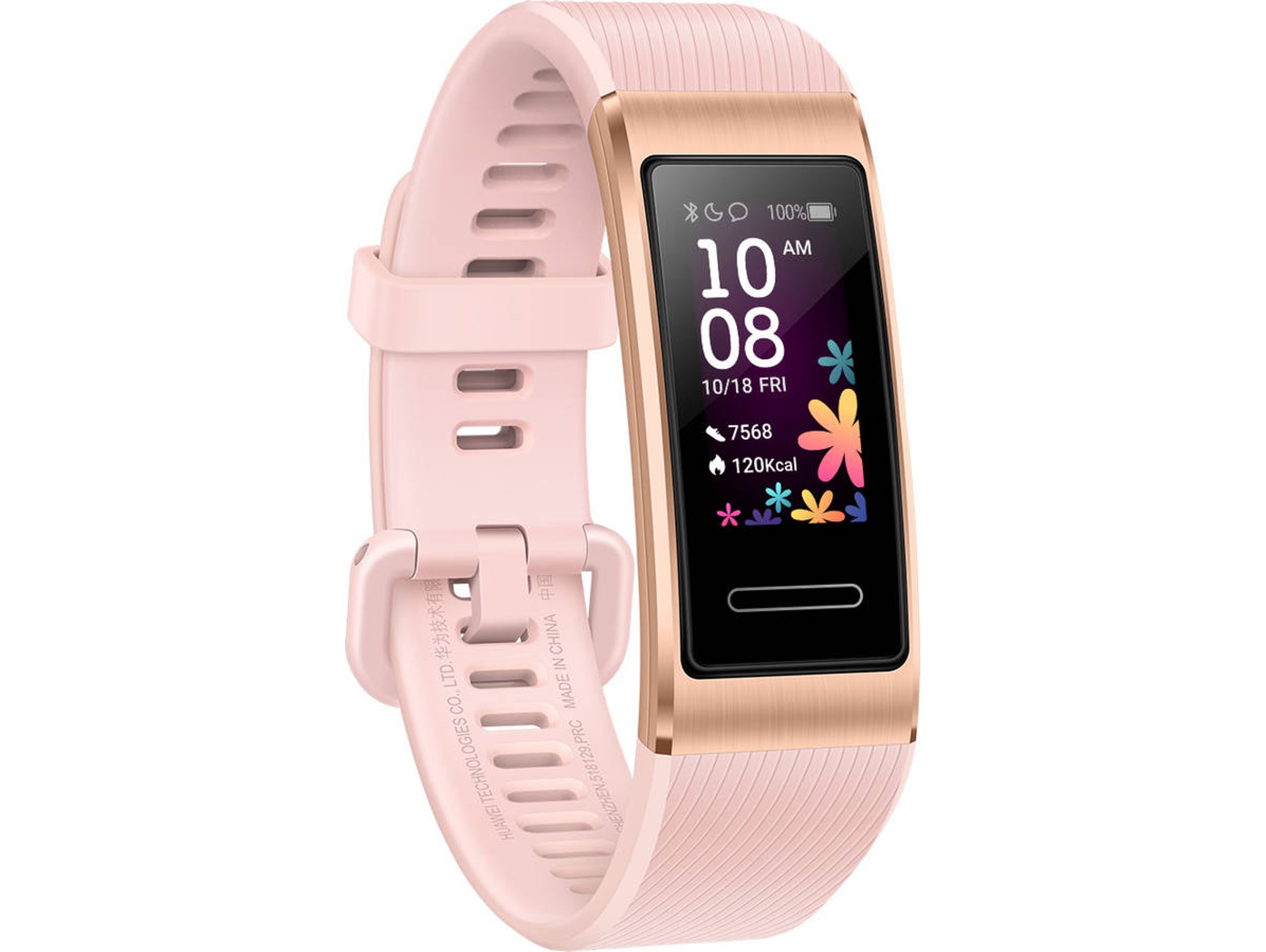 Pulsera Actividad HUAWEI Band 4 Pro (Bluetooth - Soporta SpO2 - 7 días de  autonomía - Rosa)