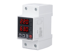 2026velora-protector Automático De Voltaje Ajustable Recuperación Automática Interruptor 220v Ca Sobrecarga Y Bajo Voltaje