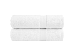 Toallas De Mano Solund 2 Unidades Blanco 50x100 Cm 600 Gsm Wsd503285