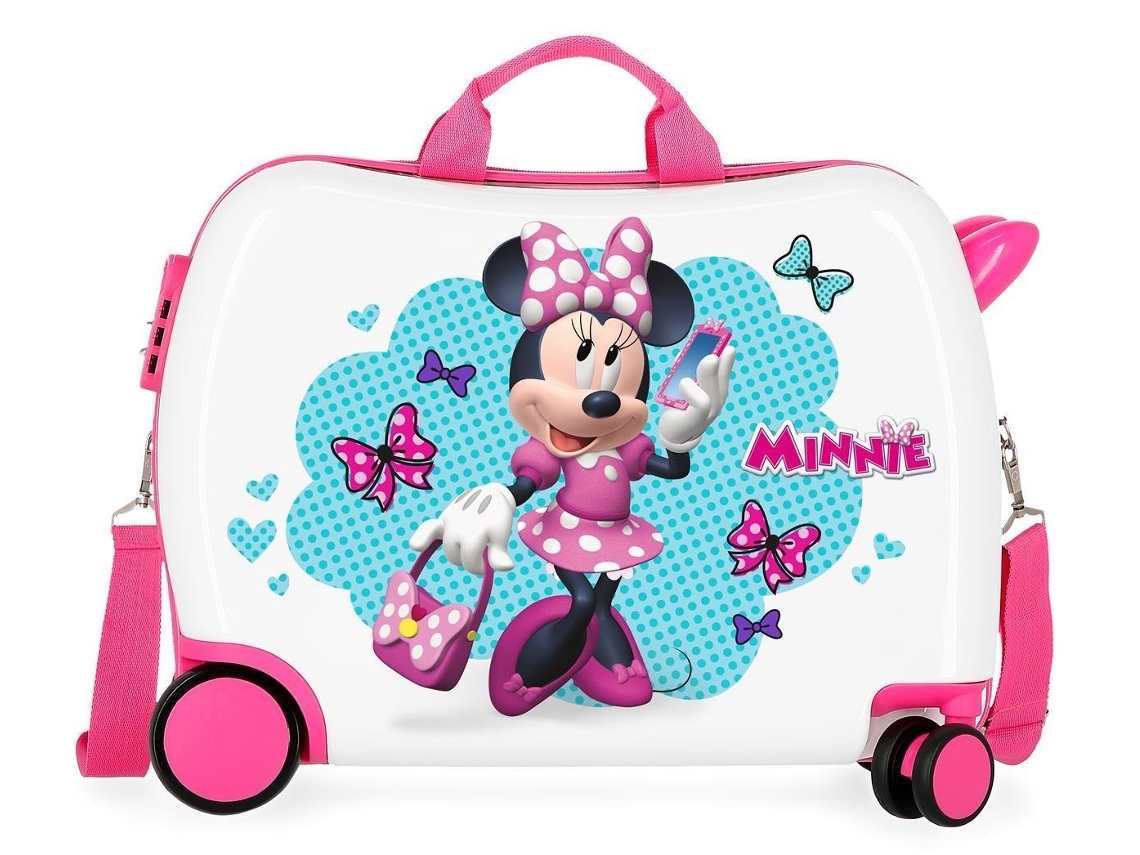 Mala de Viaje DISNEY Good Mood Minnie 2 ruedas (Multicolor - 50 x 38 x 20 cm)