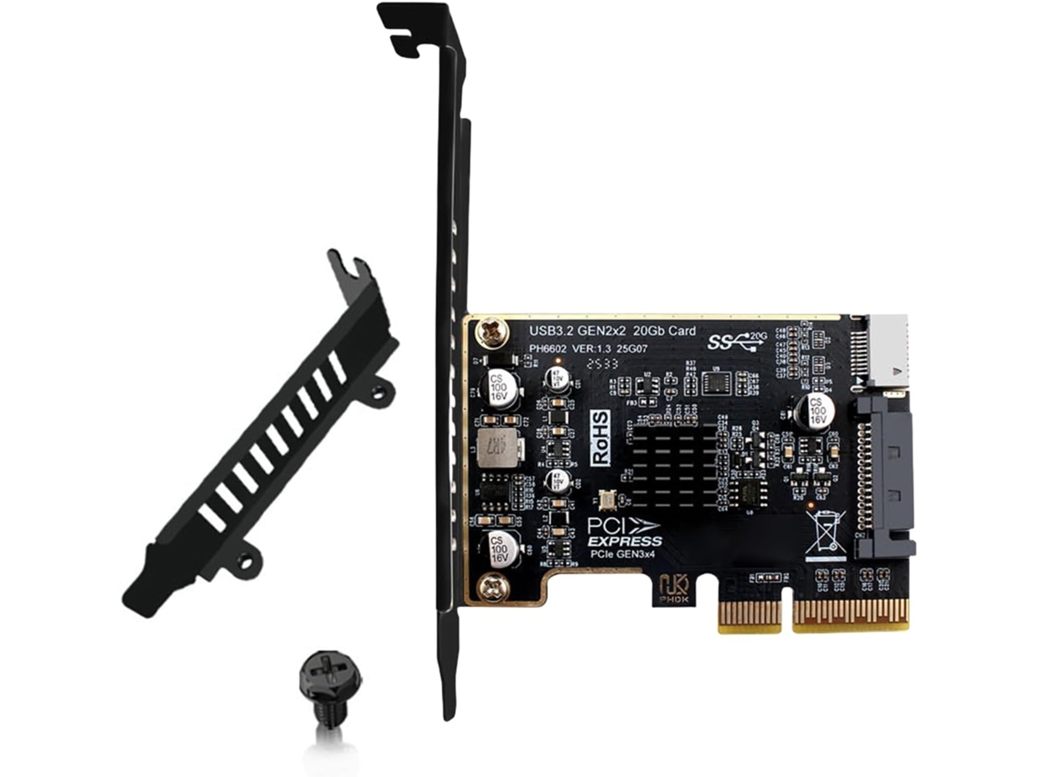 Tarjeta De Expansión Usb 3.2 De Alta Velocidad Con Contactos Reforzados Chapados En Oro, Compatible Con Almacenamiento Externo.