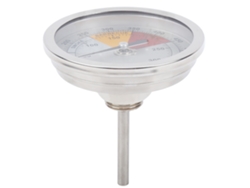 Termómetro Para Horno Y Barbacoa De Acero Inoxidable De 0 A 300 ℃ Con Rosca Npt De 1/2 Pulgada.