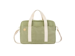 Bolsa de pañales Bowling de gran capacidad de 20 l. Incluye cambiador y clips para cochecito. Color oliva, Badabulle.