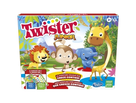 Juego para Niños HASBRO GAMES Twister junior (Edad Mínima Recomendada: 3 años)
