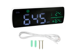 Monitor De Co2 De Alta Precisión Con Sensor Infrarrojo, Detector De Temperatura Y Humedad Para Uso Doméstico.