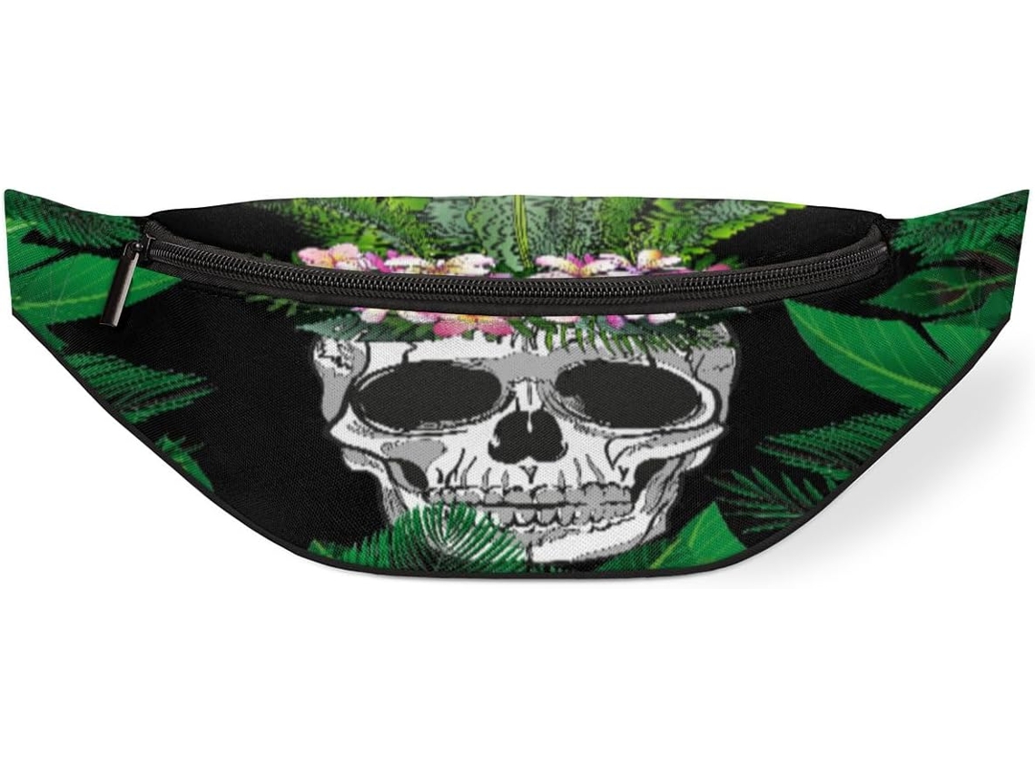 Riñonera para hombre con diseños estampados, de alta calidad y no extraíble.